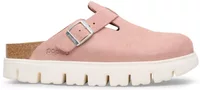 Birkenstock Boston Chunky Suede Pink Clay