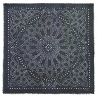 Extra Large Bandana Effy Zellige Black