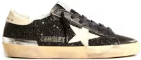 Super-Star Black Glitter Nappa Cream (W)