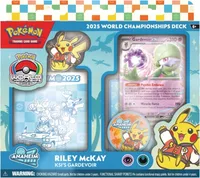 2025 Pokémon World Champion Deck Anaheim Riley McKay KSI’s Gardevoir Box