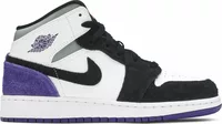 Nike Air Jordan 1 Mid SE Purple (GS)