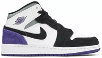 Nike Air Jordan 1 Mid SE Purple (GS)