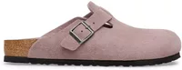 Birkenstock Boston Soft Footbed Suede Faded Purple Tonal FB