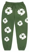 Denim Tears Kids Cotton Wreath Sweatpants Green
