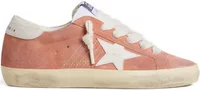 Golden Goose Super-Star Coral Suede White Leather Star (W)