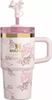 Stanley x LoveShackFancy Flowstate Quencher 20oz Tumbler Pink Mink