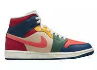 Nike Air Jordan 1 Mid Multi Color (2022) (W)