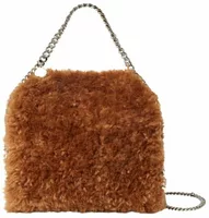 Stella McCartney Falabella Plush Tiny Tote Bag Ginger