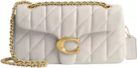 Coach Tabby Shoulder Bag 26 Pillow Quilting Brass/Chalk