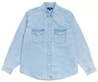Denim Western Shirt Light Denim