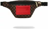 Sprayground Red Redemption Pyramid Savvy Crossbody Red