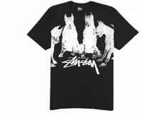 Stussy Doberman Tee Black