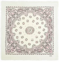 Large Bandana Hachiko Bico Blush White