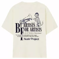 Nude Project Art & Business Tee Ivory