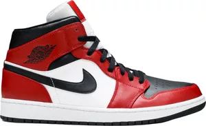 Nike Air Jordan 1 Mid Chicago Toe