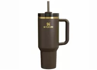 Stanley Chocolate Flowstate Quencher 40oz Tumbler Chocolate Gold