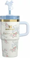 Stanley x LoveShackFancy Flowstate Quencher 20oz Tumbler Pastel Blue
