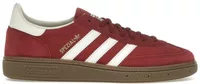 Burgundy Crew White