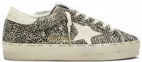 Golden Goose Hi-Star Black White Pony Skin White Leather Star (W)