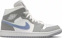 Nike Air Jordan 1 Mid Grey Blue (W)