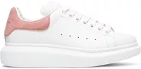 Alexander McQueen Oversized Pink Embossed Suede Croco (W)