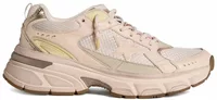 Pink Leather Mesh Upper Pink Star (W)