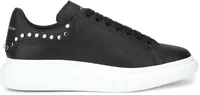 Alexander McQueen Oversized Black Silver Stud