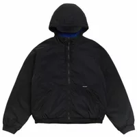 Stussy Coastline Hooded Jacket Black