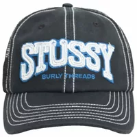 Burly Threads Trucker Cap Black
