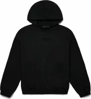 Essentials Hoodie Jet Black