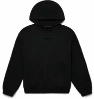 Essentials Hoodie Jet Black