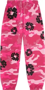 The Cotton Wreath Sweatpant Pink Camo