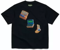 Two-Way Pager Tee Black