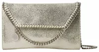 Stella McCartney Falabella Wallet on Chain Light Lime Green