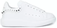 Alexander McQueen Oversized White Silver Stud