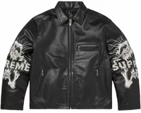 x Ys Leather Jacket Black