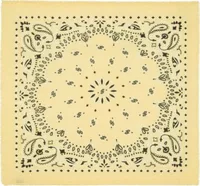 Cashmere Bandana Hachiko Bico Jaune Egg
