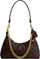 Coach Juliet Shoulder Bag 25 In Signature Canvas Brass/Maple
