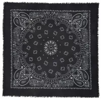 Cashmere Bandana Hachiko Black