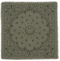 Bandana Hachiko Smiley Marl Khaki