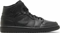 Nike Air Jordan 1 Mid Triple Black