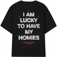 Small Circle Tee Black