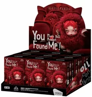 SKULLPANDA You Found Me! Series Plush Doll Pendant Sealed Case (9 Blind Boxes)