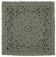 Cashmere Bandana Hachiko Marl Khaki