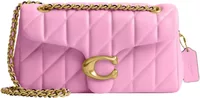 Coach Tabby Shoulder Bag 26 Pillow Quilting Brass/Flower Pink