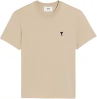Ami Paris Ami De Coeur Classic Fit T-Shirt Beige