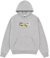 Denim Tears Floral Logo Hoodie (SS26) Grey