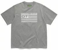 Denim Tears Flag Tee Grey