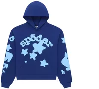 Sp5der Beluga Hoodie Navy
