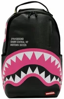 Sprayground Shark Central Pink DLXSV Backpack Black/Pink